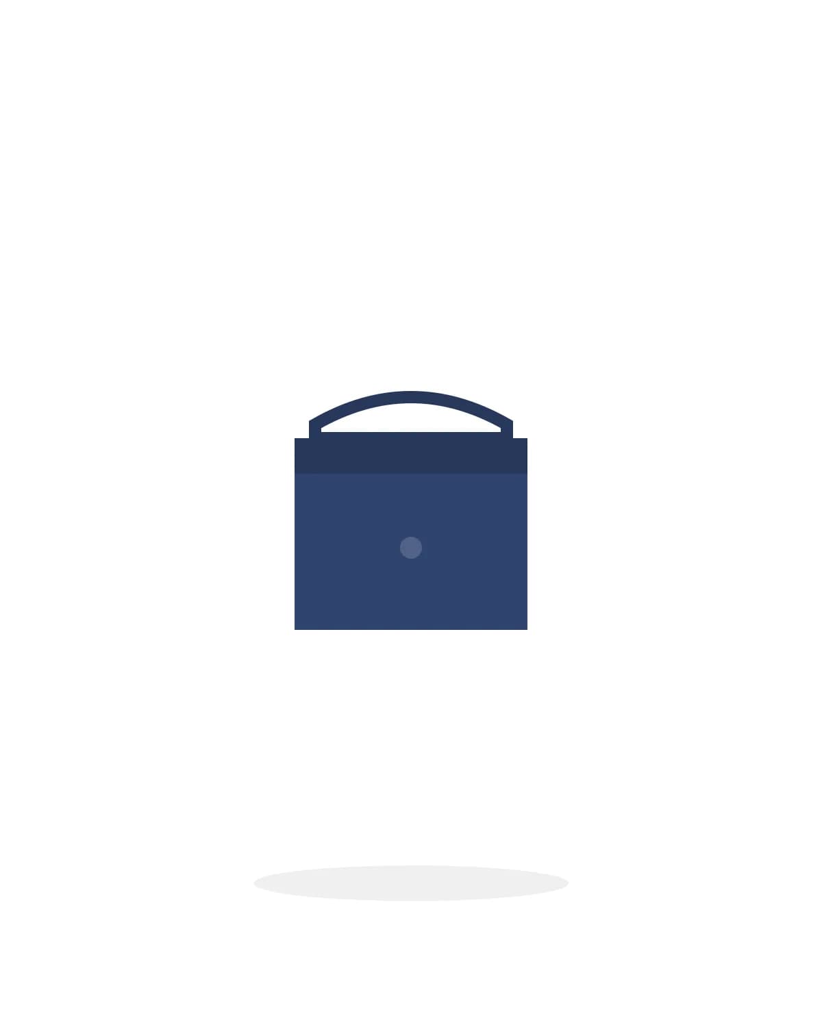 Compact Crossbody — Cobalt
